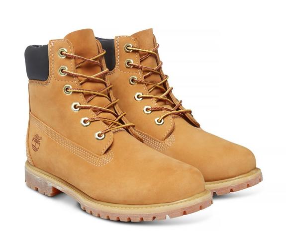 TIMBERLAND Stivaletti 6 CALI PREMIUM, ze skóry nubukowej żółty - Buty damskie