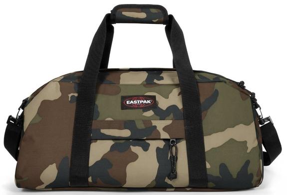 EASTPAK STAND + Torba podróżna z paskiem na ramię kamuflaż - Mnóstwo