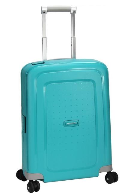 SAMSONITE S'CURE Wózek na bagaż podręczny NIEBIESKI AQUA - Bagaż podręczny
