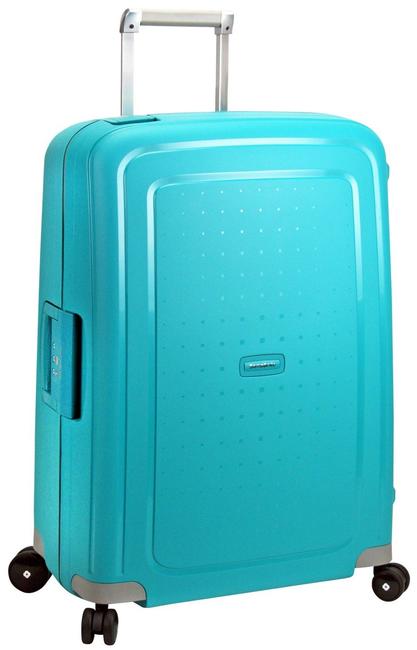 SAMSONITE S'CURE Wózek o bardzo dużych rozmiarach NIEBIESKI AQUA - Wózki twarde