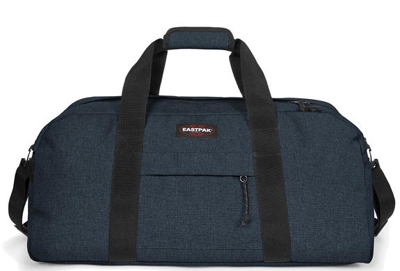EASTPAK STATION + Torba podróżna z paskiem na ramię potrójny denim - Mnóstwo