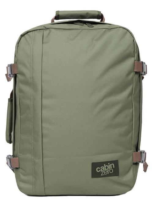 CABINZERO CLASSIC 36L Plecak podróżny pod siedzenie GRUZIŃSKI KHAKI - Plecaki szkolne i rekreacyjne