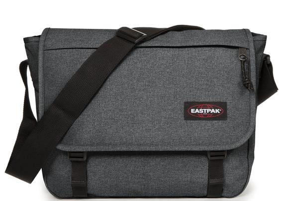 EASTPAK Messenger DELEGATE, uchwyt na komputer 17" CzarnyDenim - Teczki robocze