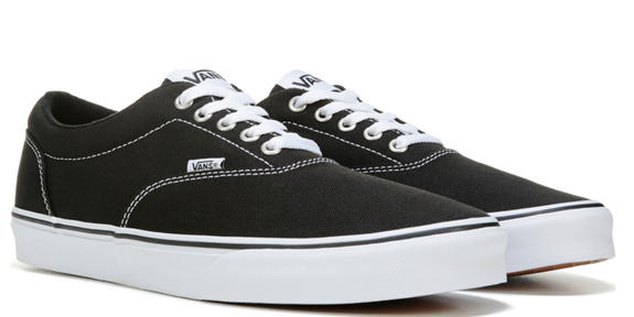 VANS Sneakers DOHENY, na płótnie CZARNO-BIAŁY - Buty męskie