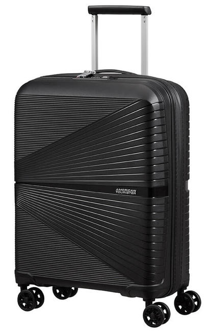 AMERICAN TOURISTER AIRCONIC Lekki wózek kabinowy ONYKS CZARNY - Bagaż podręczny