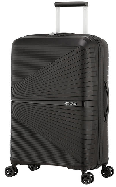 AMERICAN TOURISTER AIRCONIC Wózek średnio lekki ONYKS CZARNY - Wózki twarde