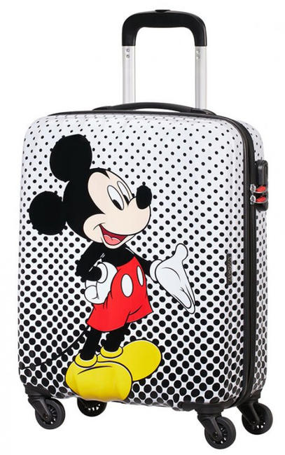 AMERICAN TOURISTER Trolley DISNEY LEGENDS, bagaż podręczny POLKA W KROPKI Z MYSZKĄ MIKI - Bagaż podręczny