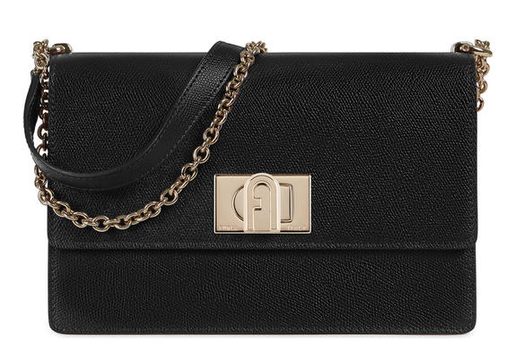 FURLA 1927 Small Torba na ramię, skóra Czarny - Torby damskie
