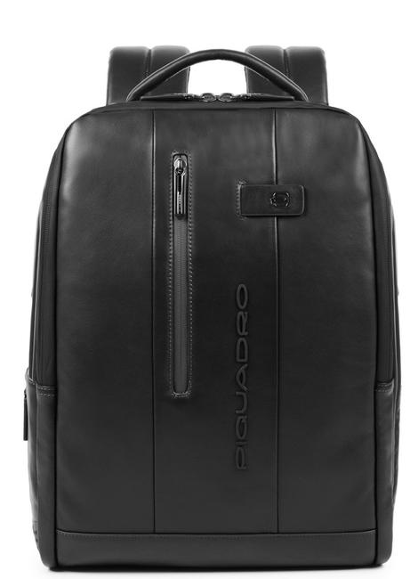 PIQUADRO Zaino URBAN, uchwyt na komputer 15,6" z systemem antykradzieżowym Czarny - Plecaki na laptopa do pracy