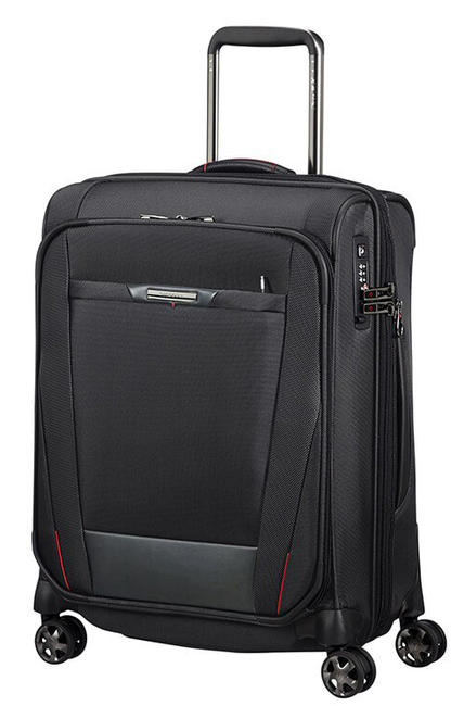 SAMSONITE  PRO-DLX5 rozszerzalny wózek na bagaż podręczny CZARNY - Bagaż podręczny