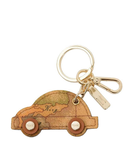 ALVIERO MARTINI PRIMA CLASSE  Brelok samochodowy Geo Print NATURALNY - Brelok