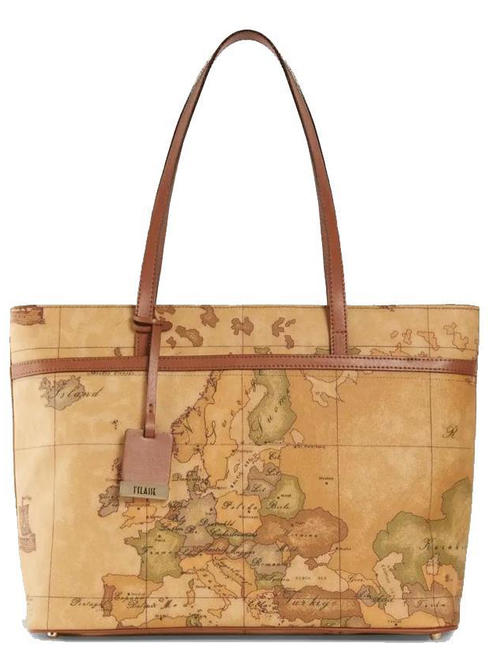 ALVIERO MARTINI PRIMA CLASSE GEO CLASSIC  Torba na zakupy na ramię NATURALNY - Torby damskie