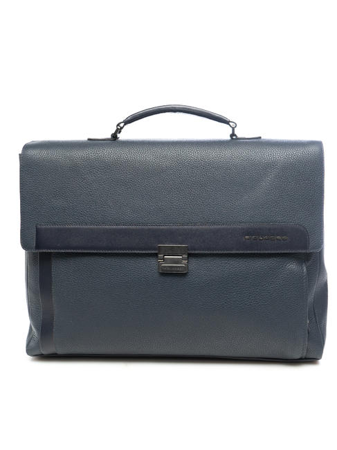 PIQUADRO  Torba na laptopa FEELS 15,6" niebieski - Teczki robocze