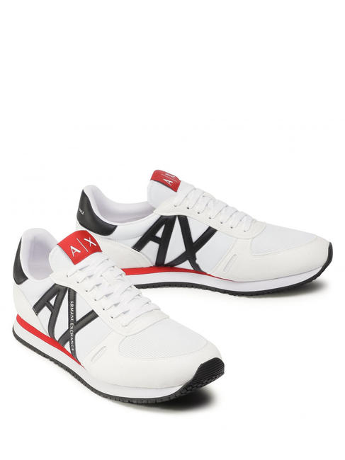 ARMANI EXCHANGE RIO Niskie trampki WIELOKOLOROWY / OP.BIAŁY+CZARNY - Buty męskie