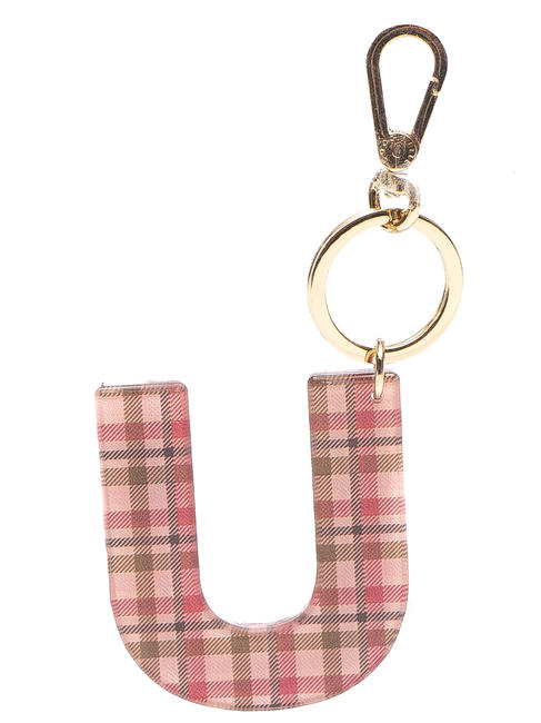 COCCINELLE  Brelok PLEXY TARTAN "U"  PIWOINA - Brelok