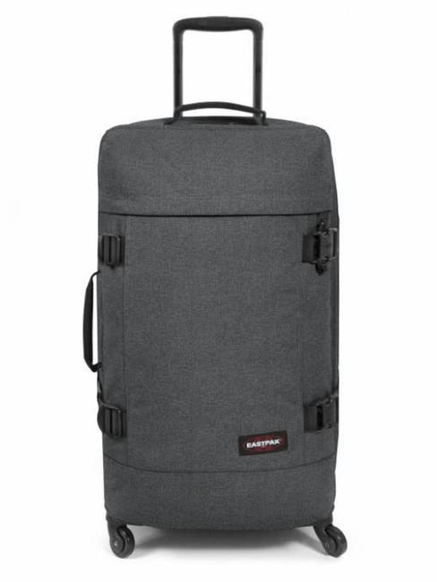 EASTPAK TRANS 4 Wózek średniej wielkości CzarnyDenim - Wózki półsztywne