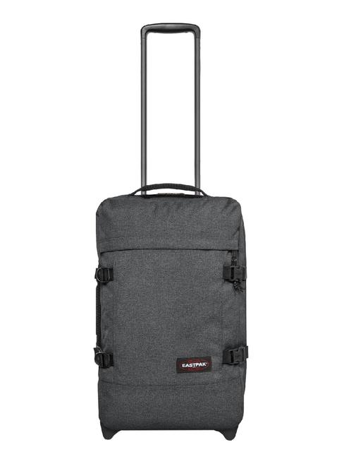 EASTPAK STRAPVERZ S plecak/bagaż podręczny na kółkach CzarnyDenim - Bagaż podręczny