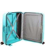 SAMSONITE S'CURE W&oacute;zek o bardzo dużych rozmiarach NIEBIESKI AQUA - W&oacute;zki twarde - 2
