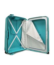 SAMSONITE S'CURE W&oacute;zek o bardzo dużych rozmiarach NIEBIESKI AQUA - W&oacute;zki twarde - 3