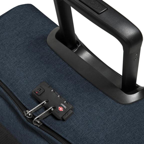 TRANVERZ M W&oacute;zek średniej wielkości potr&oacute;jny denim - W&oacute;zki p&oacute;łsztywne