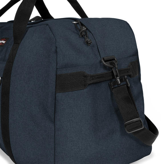 TERMINAL + Torba podr&oacute;żna z paskiem na ramię potr&oacute;jny denim - Mn&oacute;stwo