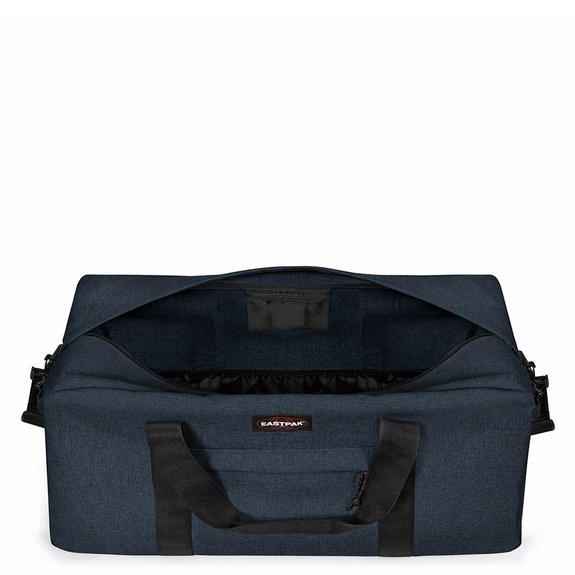 TERMINAL + Torba podr&oacute;żna z paskiem na ramię potr&oacute;jny denim - Mn&oacute;stwo