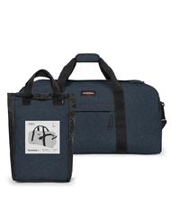 EASTPAK TERMINAL + Torba podr&oacute;żna z paskiem na ramię potr&oacute;jny denim - Mn&oacute;stwo - 7