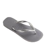 HAVAIANAS TOP TIRAS Klapki stalowy/szary - Buty damskie - 3