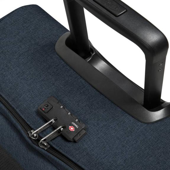 Trolley TRANVERZ L, duży rozmiar, z TSA potr&oacute;jny denim - W&oacute;zki p&oacute;łsztywne