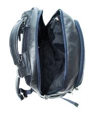 PIQUADRO VIBE OUT Plecak sk&oacute;rzany na laptopa 15,6" niebieski - Plecaki na laptopa do pracy - 5