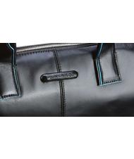 PIQUADRO BLUE SQUARE Rozszerzalna torba na laptopa 15,6" Czarny - Teczki robocze - 5