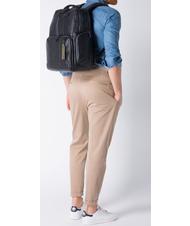 PIQUADRO URBAN FAST-CHECK Plecak na laptopa 15,6" Czarny - Plecaki na laptopa do pracy - 7