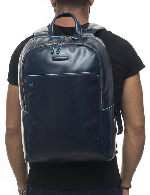 BLUE SQUARE Plecak na laptopa 15,6" niebieski - Plecaki na laptopa do pracy