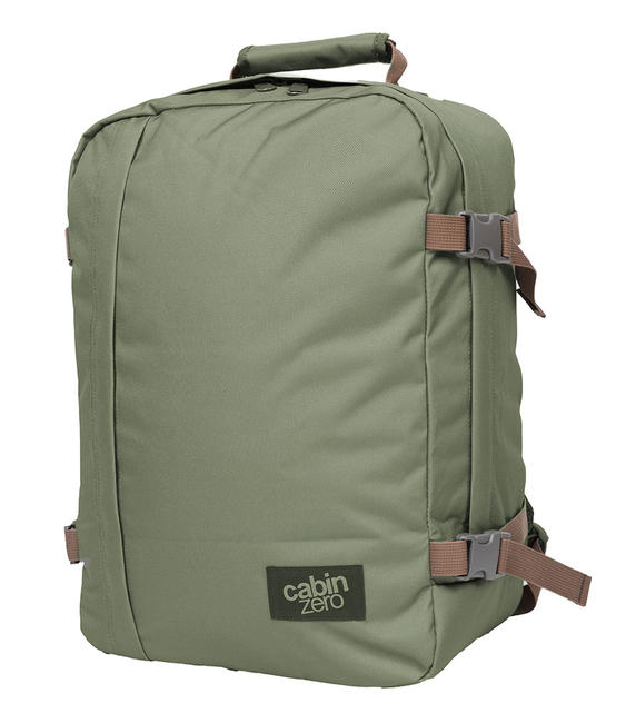 CLASSIC 36L Plecak podr&oacute;żny pod siedzenie GRUZIŃSKI KHAKI - Plecaki szkolne i rekreacyjne