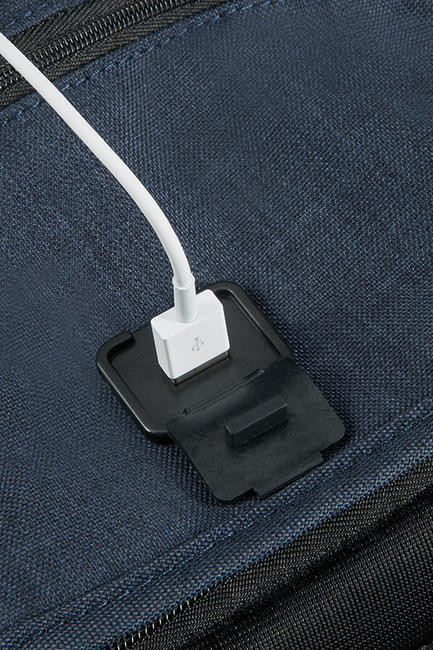 SECURIPAK  Plecak z systemem antykradzieżowym, uchwyt na komputer 15,6" Zaćmienie niebieskie - Plecaki na laptopa do pracy