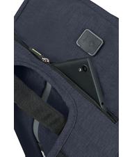 SAMSONITE SECURIPAK  Plecak z systemem antykradzieżowym, uchwyt na komputer 15,6" Zaćmienie niebieskie - Plecaki na laptopa do pracy - 7