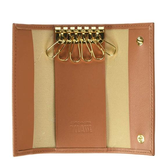 ALVIERO MARTINI 1 ^ CLASS Etui na klucze GEO CLASSIC NATURALNY - Brelok