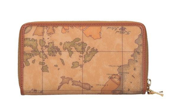 Portafoglio GEO CLASSIC, podw&oacute;jna komora zapinana na suwak NATURALNY - Portfele damskie