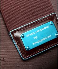 PIQUADRO BLUE SQUARE Plecak na laptopa 15,6" MAHOŃ - Plecaki na laptopa do pracy - 6