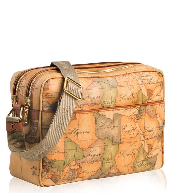 New Basic Torba na ramię, nadruk Geo Classic NATURALNY - Torby damskie