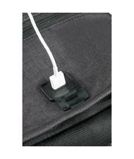 SAMSONITE SECURIPAK  Plecak z systemem antykradzieżowym, uchwyt na komputer 15,6" STAL CZARNA - Plecaki na laptopa do pracy - 5