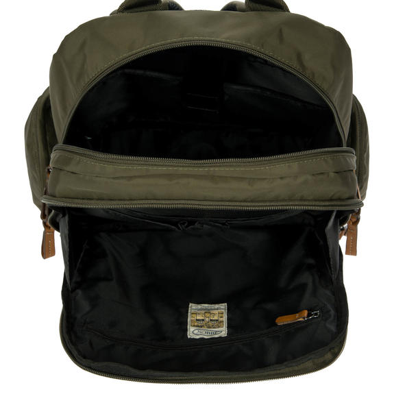 Zaino X TRAVEL BUSINESS, etui na laptopa 15" oliwka - Plecaki na laptopa do pracy