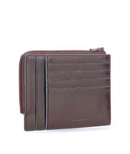 PIQUADRO BLUE SQUARE Portfel sk&oacute;rzany z RFID - Portfele męskie