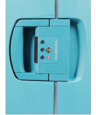 SAMSONITE S'CURE W&oacute;zek średniej wielkości NIEBIESKI AQUA - W&oacute;zki twarde - 4