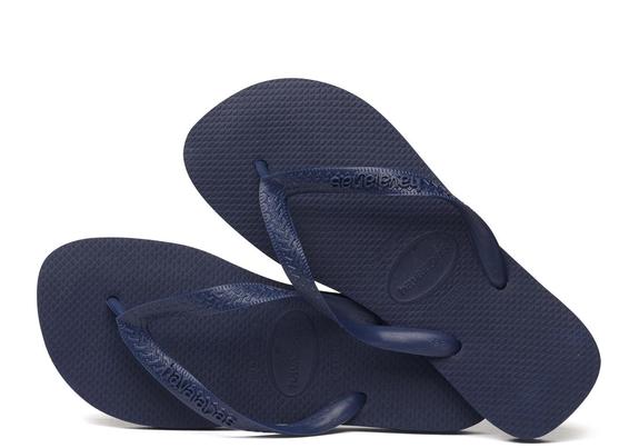 TOP Klapki granatowy - Buty uniseks