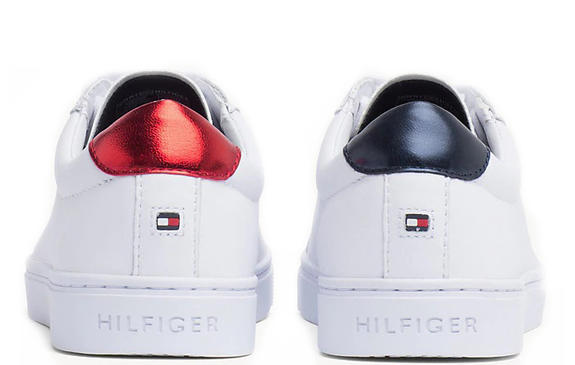  ESSENTIAL CUPSOLE Sk&oacute;rzane trampki RWB - Buty damskie