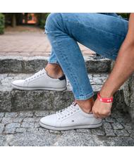 TOMMY HILFIGER  Trampki materiałowe ARLOW biały - Buty męskie - 8