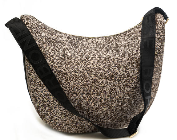 LUNA BAG MEDIUM Torba na ramię OP/NATURALNY/CZARNY - Torby damskie
