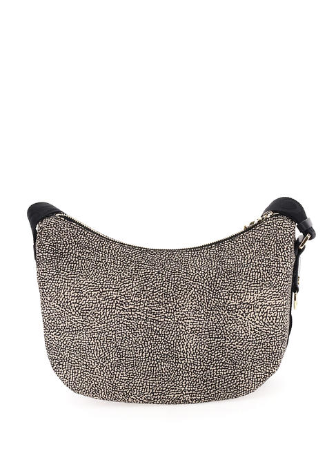 LUNA BAG SMALL ECO LINE Torba na ramię OP/NATURALNY/CZARNY - Torby damskie