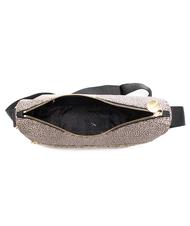 BORBONESE LUNA BAG SMALL ECO LINE Torba na ramię OP/NATURALNY/CZARNY - Torby damskie - 6